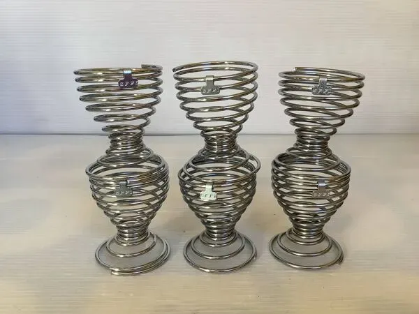 Illustration numéro 5 du produit Six coquetiers ressort spirale