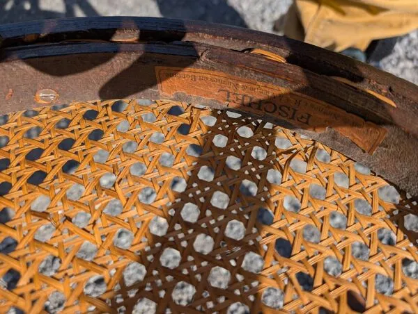 Illustration numéro 5 du produit Chaise bistrot Fischel - Cannage parfait