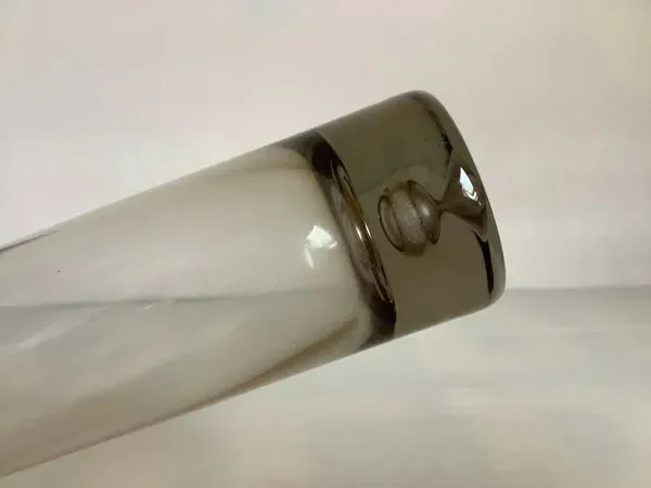 Illustration numéro 5 du produit Six vases soliflores bulles style Kosta Boda