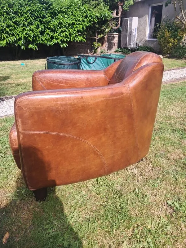 Illustration numéro 5 du produit Fauteuil vintage