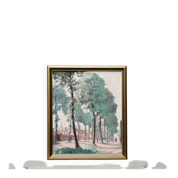 Illustration numéro 5 du produit Huile sur toile par Jean Vasseur (1905-1986), Quevauvillers (Somme)