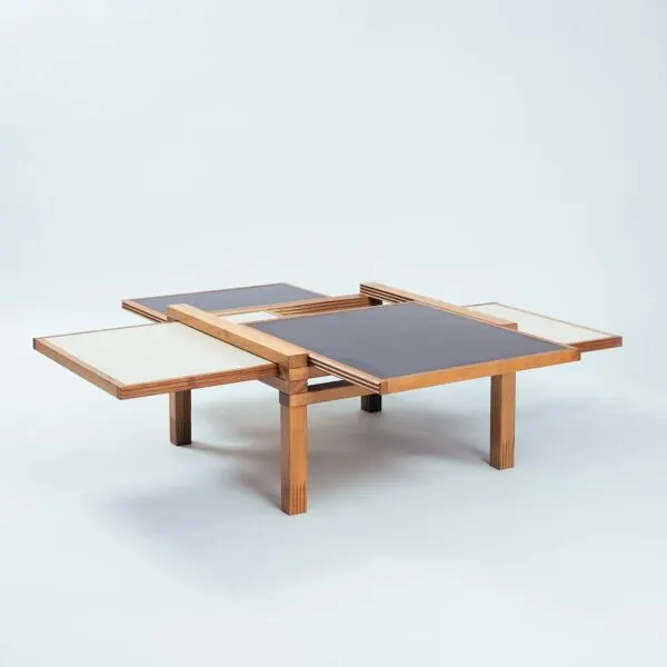 Illustration numéro 5 du produit Table basse modulaire PAR4 par Bernard Vuarnesson pour Bellato, Italie, années 1970