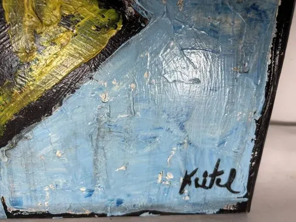 Illustration numéro 5 du produit Tableau Simon Keitel Nature morte dlg de Chagall France 2000