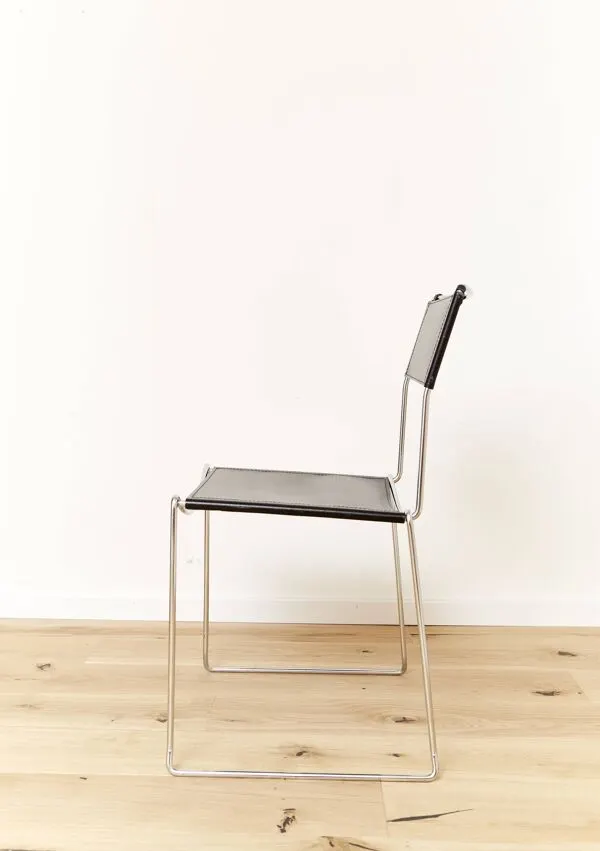 Illustration numéro 5 du produit Chaises de salle à manger Giandomenico Belotti pour Alias, ensemble de 4.