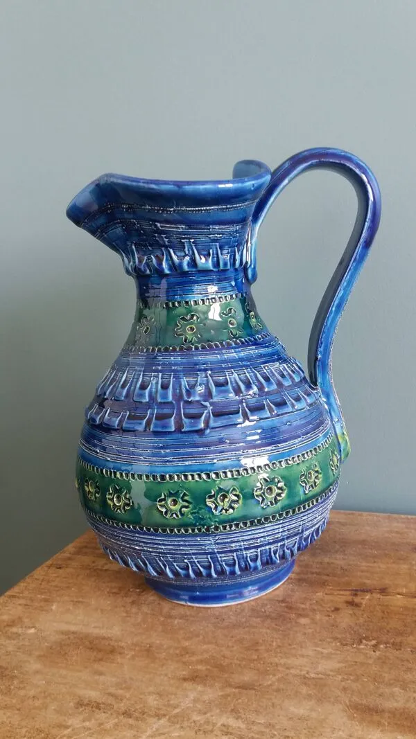 Illustration numéro 5 du produit Vase pichet Nedo Scappini pour Nuovo Rinascimento, Italie, style Aldo Londi