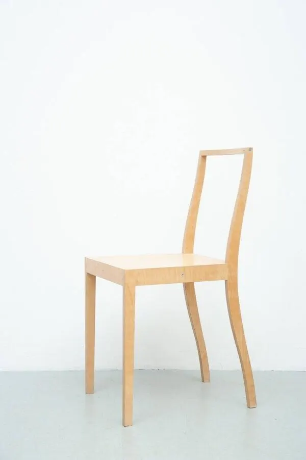 Illustration numéro 5 du produit Chaise en contreplaqué par Jasper Morrison pour Vitra, années 1980.
