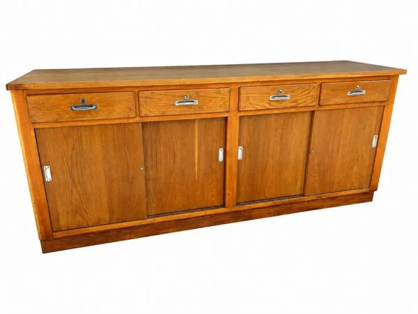 Illustration numéro 5 du produit comptoir de Mercerie vintage art déco 1950 vintage french store counter