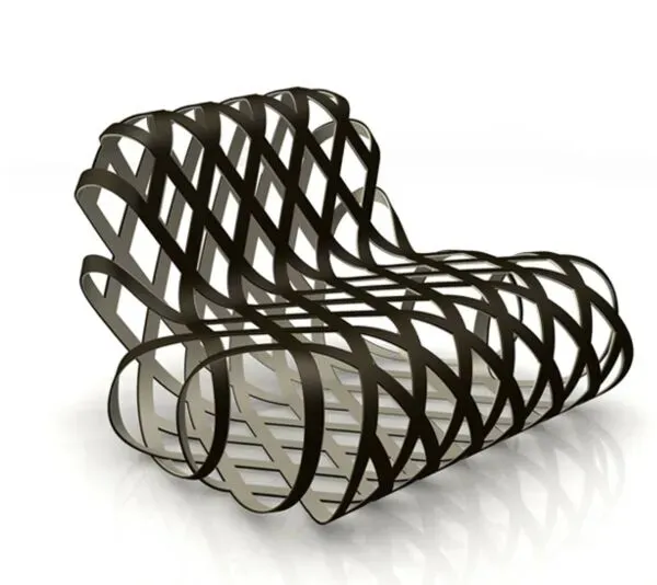 Illustration numéro 5 du produit Fauteuil design Italien