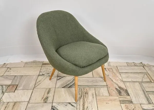 Illustration numéro 5 du produit Fauteuil club Tchécoslovaquie années 1960. VINTAGE