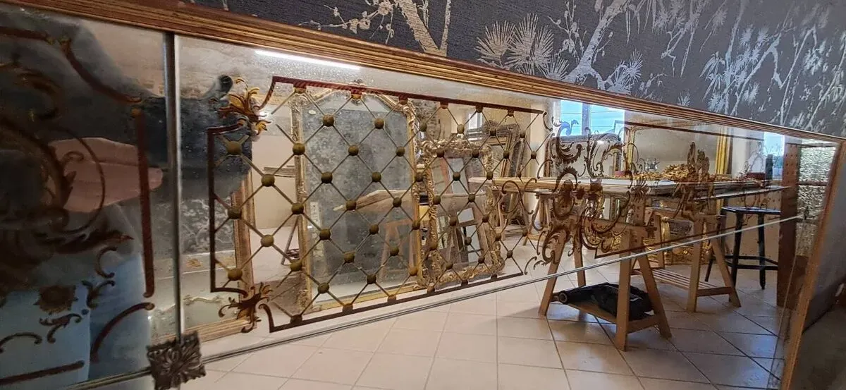 Illustration numéro 5 du produit Miroir de bistrot  202 x 102