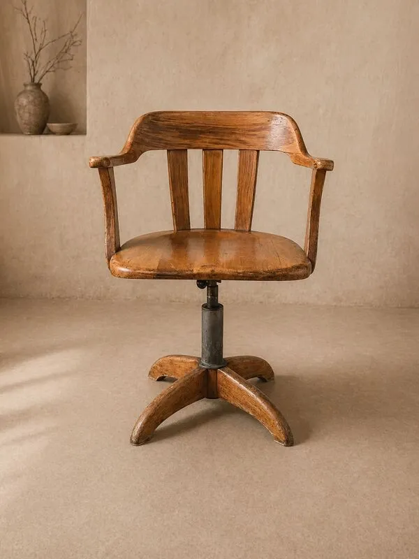 Illustration numéro 5 du produit Fauteuil américain noyer 1930