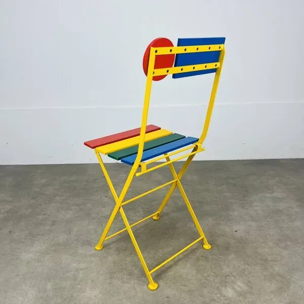 Illustration numéro 5 du produit Chaise pliante postmoderne Fermob par Denis Balland