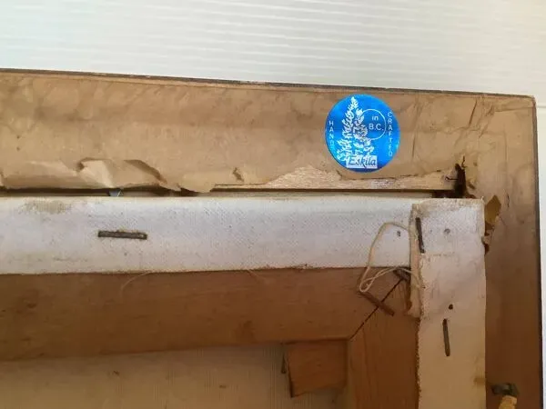 Illustration numéro 5 du produit Tableau marine huile sur toile signée