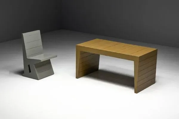 Illustration numéro 5 du produit Table à écrire de Nico van der Laan, Pays-Bas, années 1960