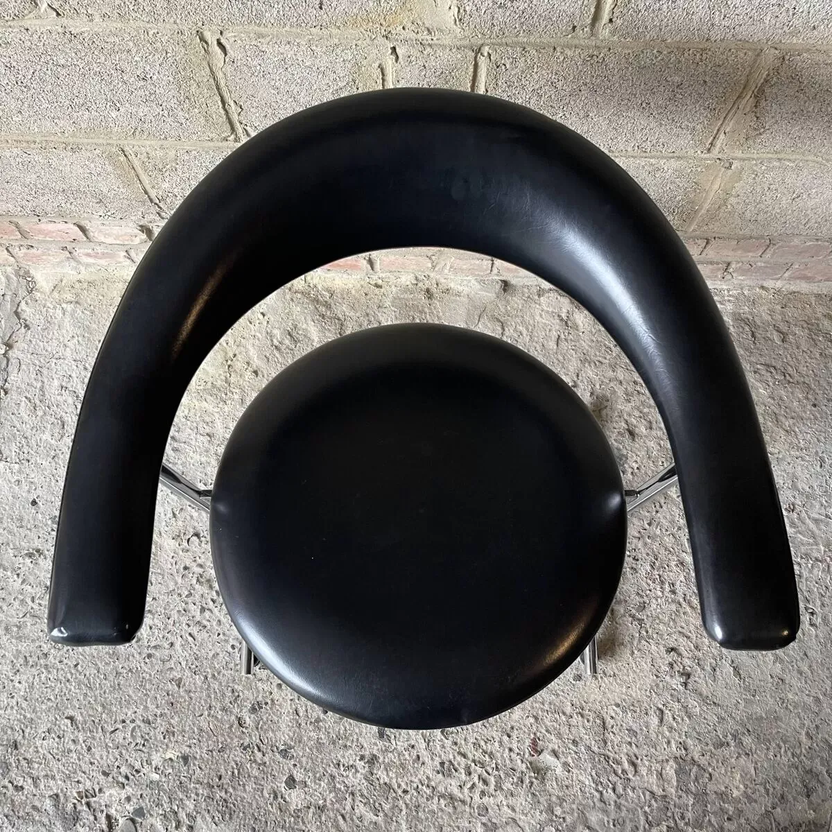 Illustration numéro 5 du produit Set de 4 chaises ''Airport Model 037'' par Geoffrey Harcourt pour Hans Kaufeld, 1960s