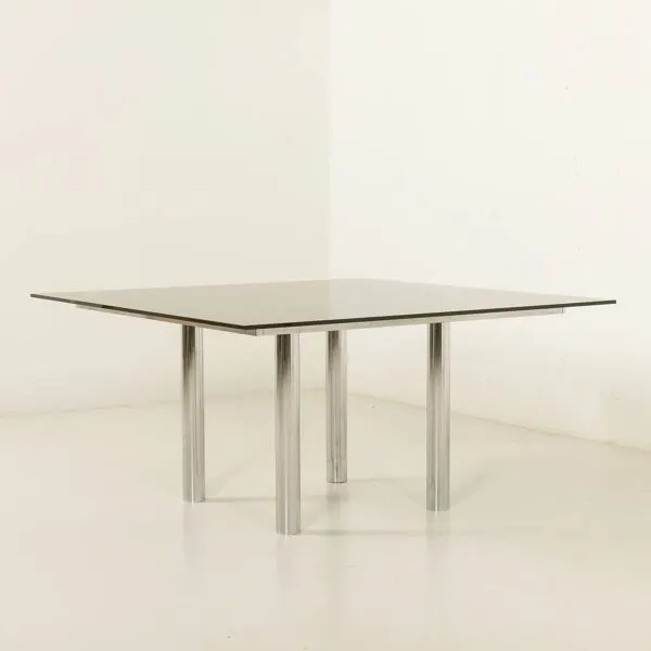 Illustration numéro 5 du produit Table à manger Andre par Tobia Scarpa pour Knoll, Italie, années 1970.