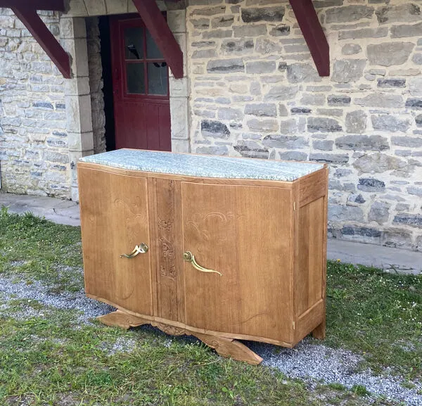 Illustration numéro 5 du produit Buffet en chêne style Art Deco