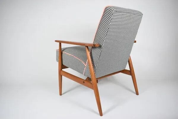 Illustration numéro 5 du produit Fauteuil « Fox », conçu par H.Lis, totalement restauré, années 1970