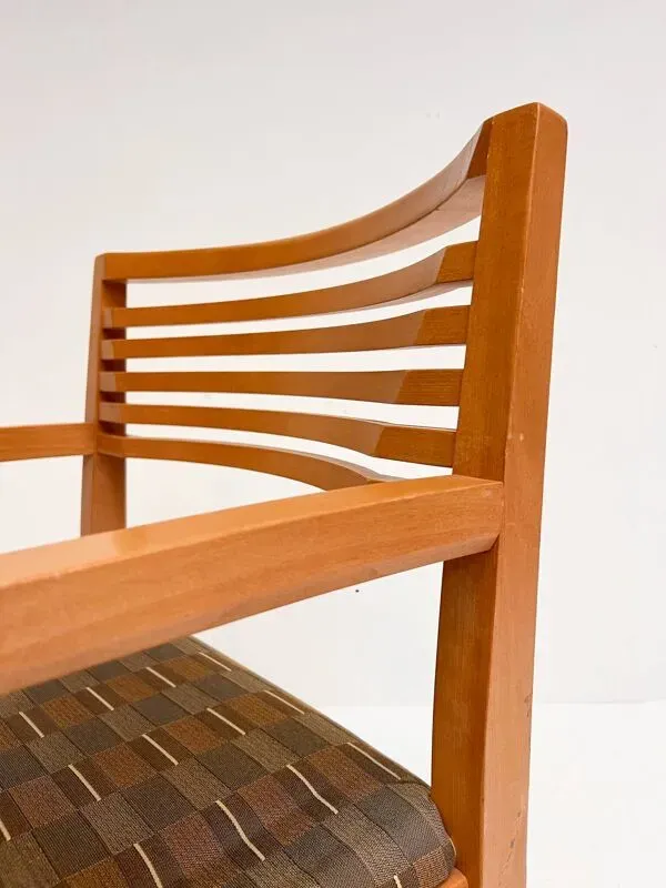 Illustration numéro 5 du produit Ensemble de 4 chaises Riccio par Ricchio pour Knoll, années 1980.