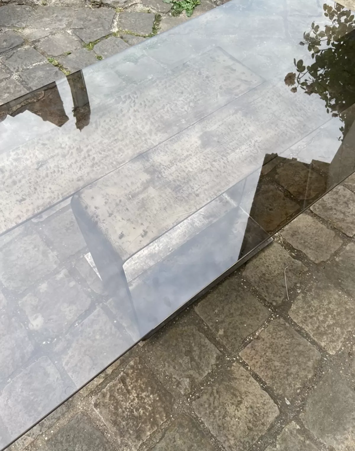 Illustration numéro 5 du produit Table basse italienne artisanale 1970