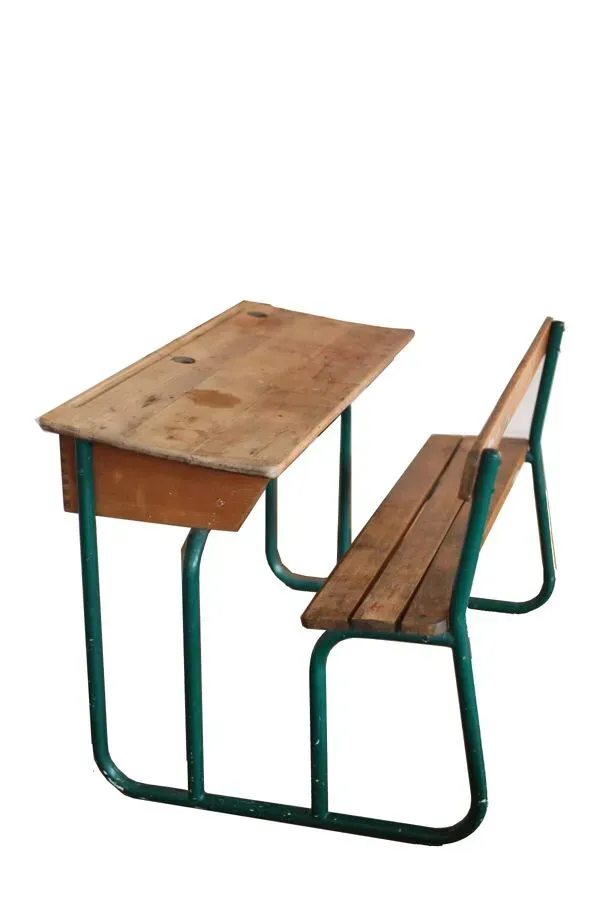 Illustration numéro 5 du produit Bureau d'écoliers deux places