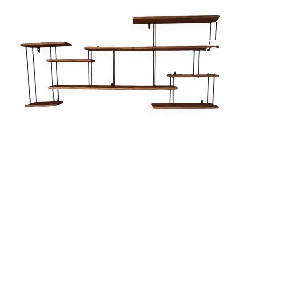 Illustration numéro 5 du produit Étagère murale style industriel