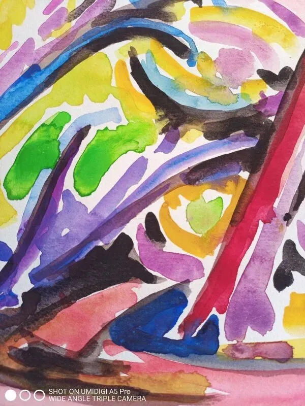 Illustration numéro 5 du produit Pierre Lacroux (1909- 1993) Gouache sur papier 24 x 32 cm - de 1989 - (318)