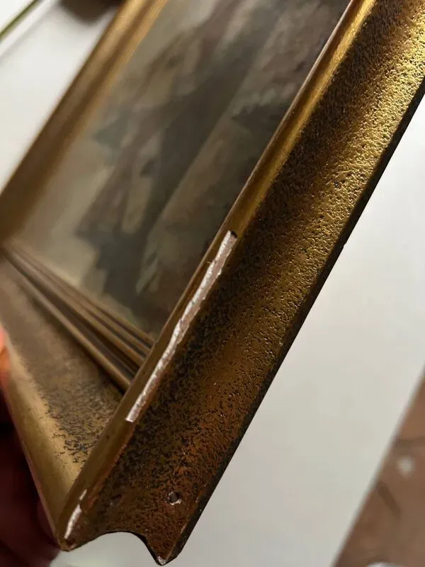 Illustration numéro 5 du produit Huile sur toile, école du XXe siècle, Église de Vexin.