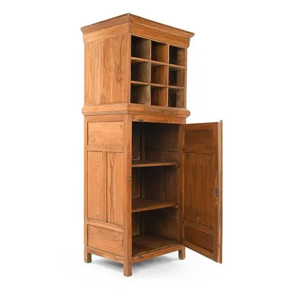 Illustration numéro 5 du produit Meuble d’hôtel en bois à 9 casiers