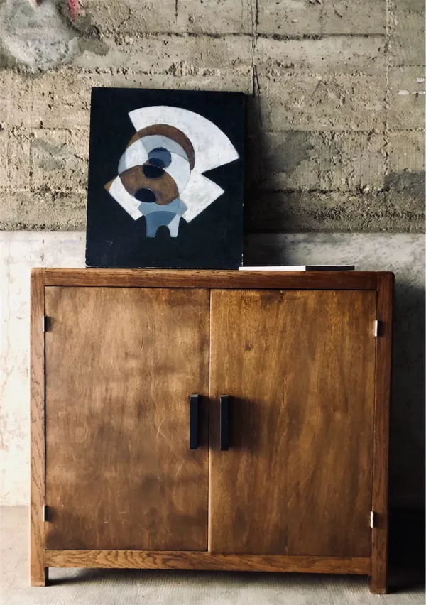 Illustration numéro 5 du produit Buffet, meuble de métier, vers 1950