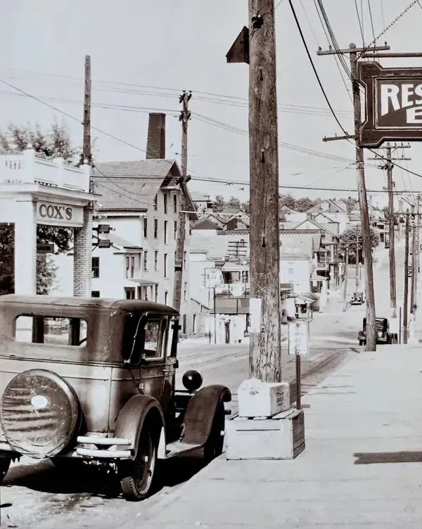 Illustration numéro 5 du produit Photographie d’art W.Evans – Scène de rue à Mount Pleasant, Pennsylvanie