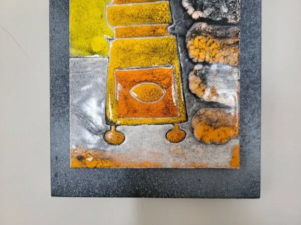 Illustration numéro 5 du produit Gilbert Valentin '' Les Archanges'' - Vallauris - Œuvre d'art signée - 427