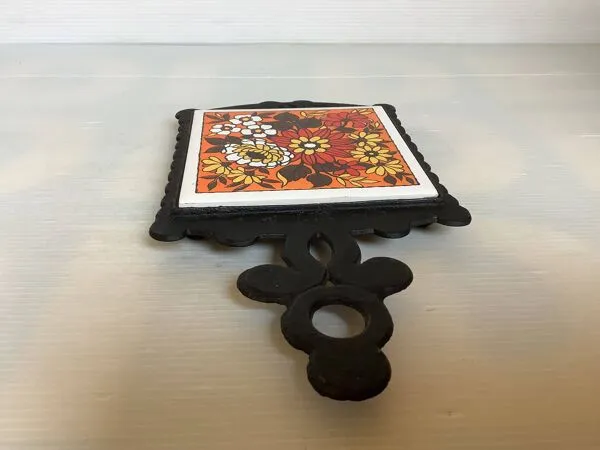 Illustration numéro 5 du produit Dessous de plat théière jaune orangé Japan