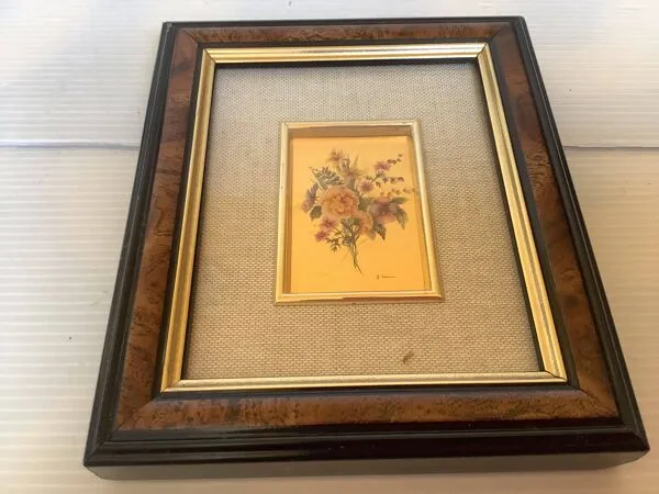 Illustration numéro 5 du produit Mini tableau bouquet de fleurs edizioni d’arte