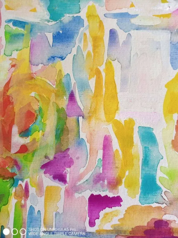 Illustration numéro 5 du produit Pierre Lacroux (1909- 1993) Gouache sur papier 24 x 32 cm - de 1989 - (291)