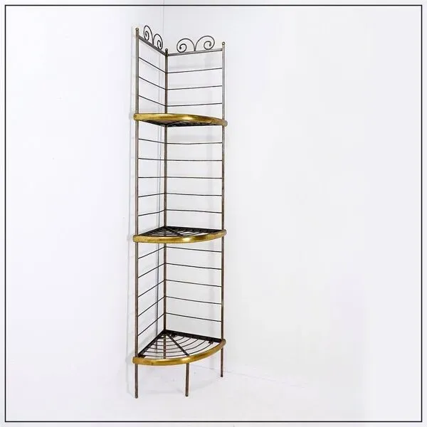 Illustration numéro 5 du produit Étagère d'angle pour plantes à 3 niveaux