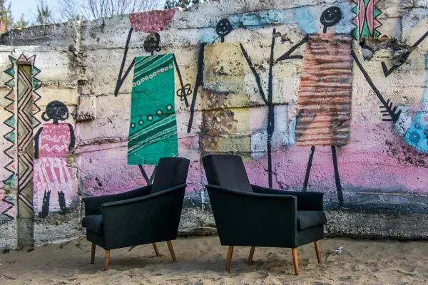 Illustration numéro 5 du produit Fauteuil club, pologne, années 1960