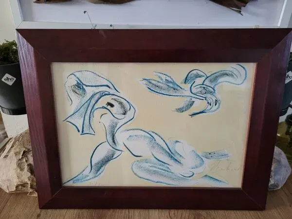 Illustration numéro 5 du produit Lithographie Numérotée De Reinhoud D'Haese 50/200/ Bruxelles/ Iconique