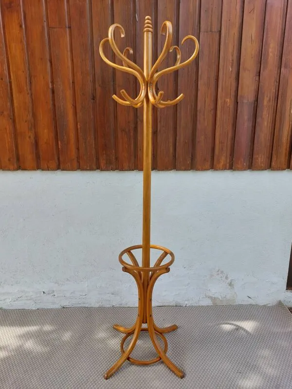 Illustration numéro 5 du produit portemanteau perroquet, bois massif