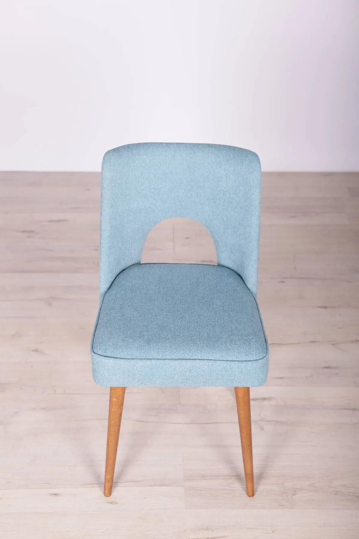 Illustration numéro 5 du produit Chaises en coquillage polonaises de l'usine de meubles de Bydgoszcz, années 1960, lot de 6