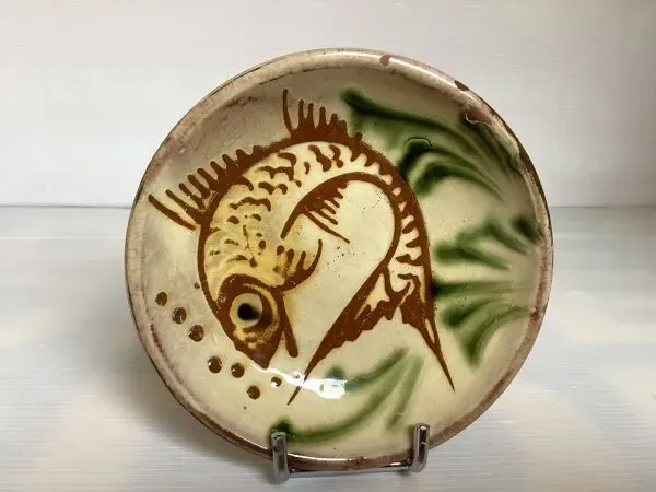 Illustration numéro 5 du produit Vide poche baguier poisson céramique