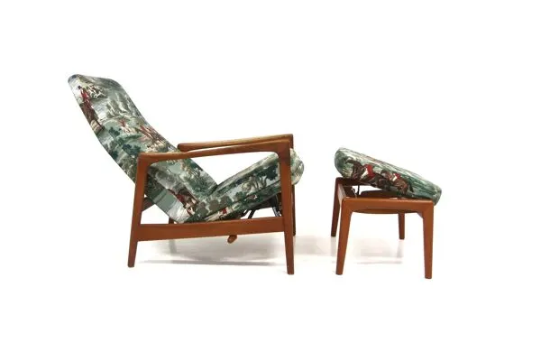 Illustration numéro 5 du produit Fauteuil scandinave ''Siesta'', Folke Ohlsson pour DUX, Suède, 1960