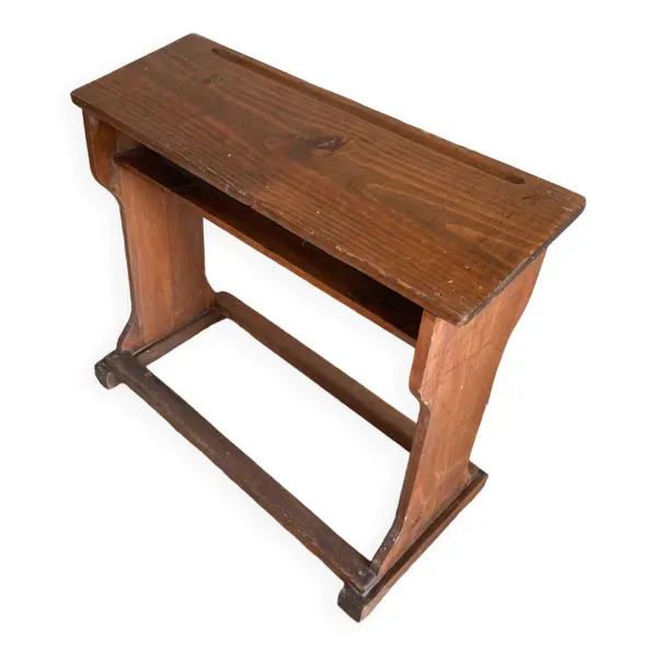 Illustration numéro 5 du produit Pupitre ancien écolier