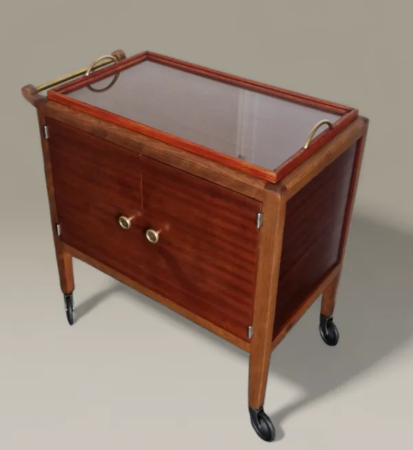 Illustration numéro 5 du produit Desserte roulante Art Déco 1930 - Gauthier Poinsignon Nancy