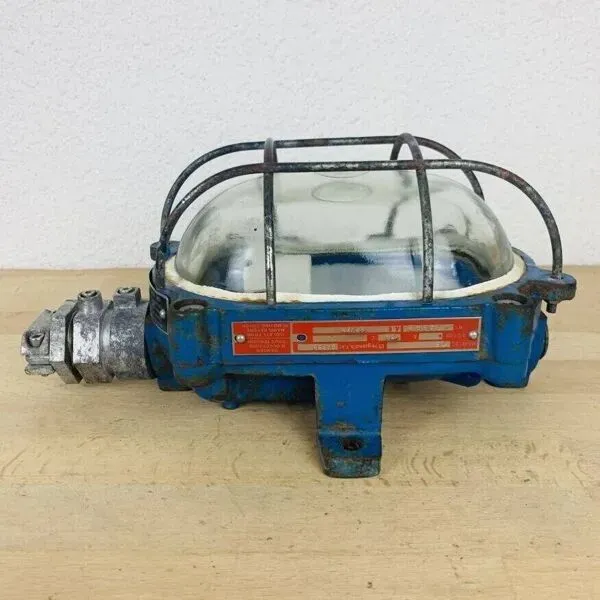 Illustration numéro 5 du produit Applique hublot industrielle Mapelec anti déflagration vintage