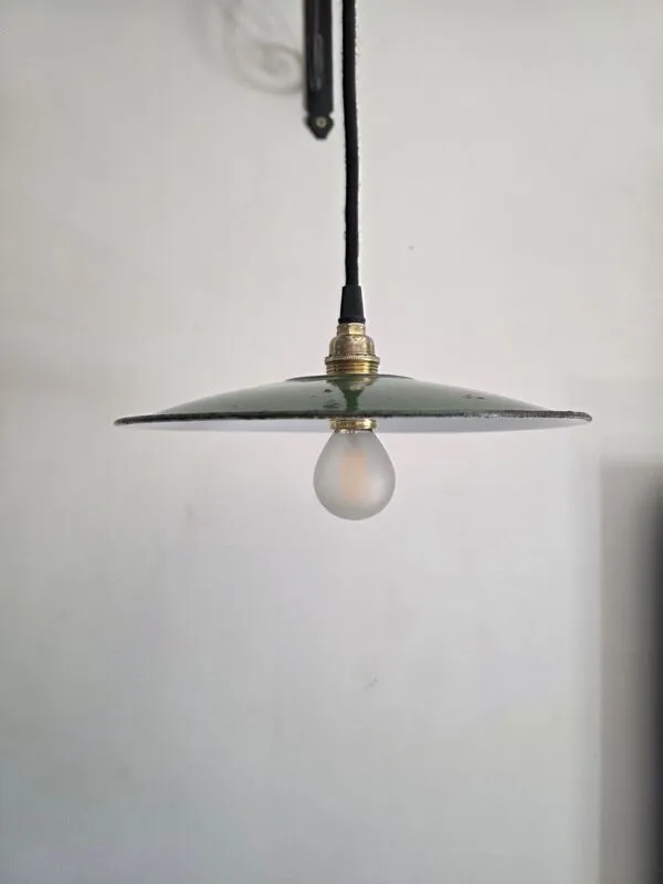 Illustration numéro 5 du produit Baladeuse tôle émaillée vintage