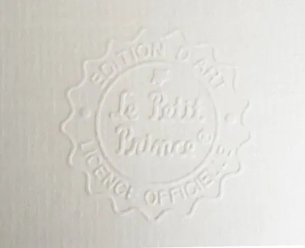 Illustration numéro 5 du produit Antoine de Saint-Exupéry : Écologie, Le Petit Prince plante un arbre, lithographie