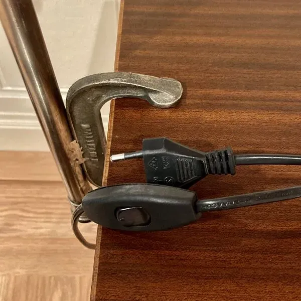 Illustration numéro 5 du produit Grande lampe industrielle modulable Design 1960.