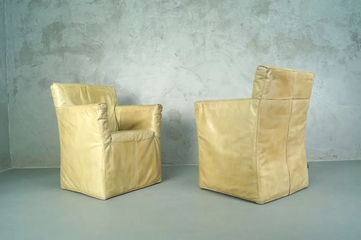 Illustration numéro 5 du produit Paire de fauteuils de Gerard van den Berg pour Montis, années 1970