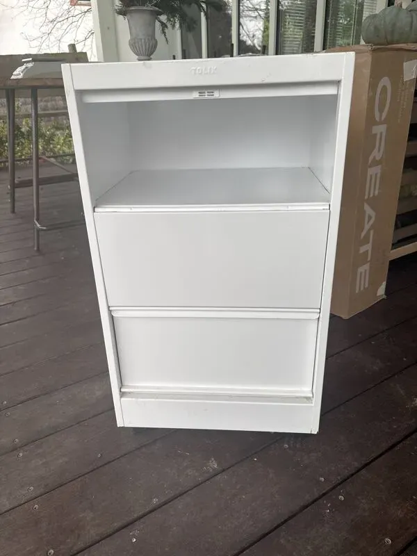 Illustration numéro 5 du produit Caisson rangement tolix blanc